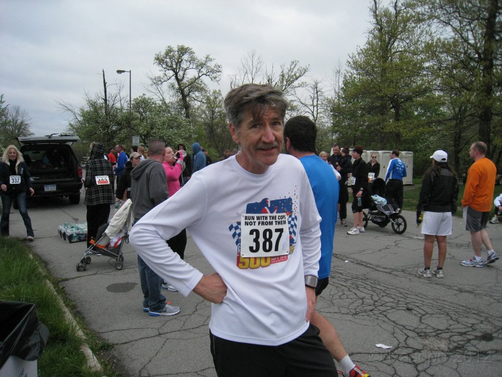 2012 Run With the Cops 315.JPG - The 3rd annual, and my first, Detroit City "Run With the Cops, Not From them!" race. I ran the 10K, and set a PR in the process. Another cold and windy day on Belle Isle!